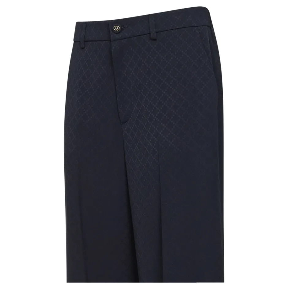 Silke jacquard bukser Dame Bukser