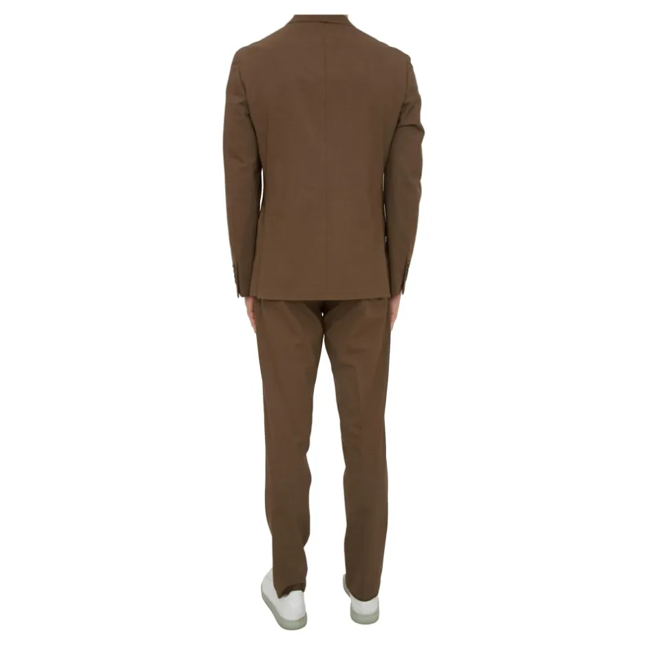 Discount Single Breasted Suit Pants Jakkesæt