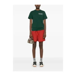 Discount Skovt logo print rund hals t-shirt Dame T-Shirts