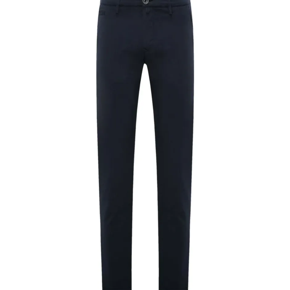 Sale Slim Fit Chino Bukser Marine Bukser