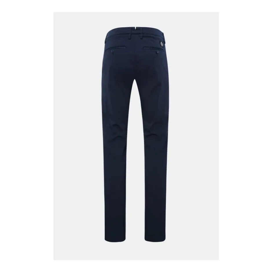 Sale Slim Fit Chino Bukser Marine Bukser