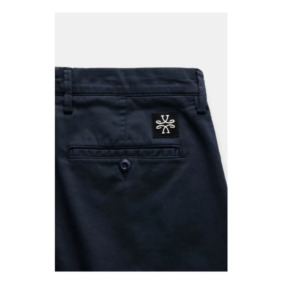Sale Slim Fit Chino Bukser Marine Bukser