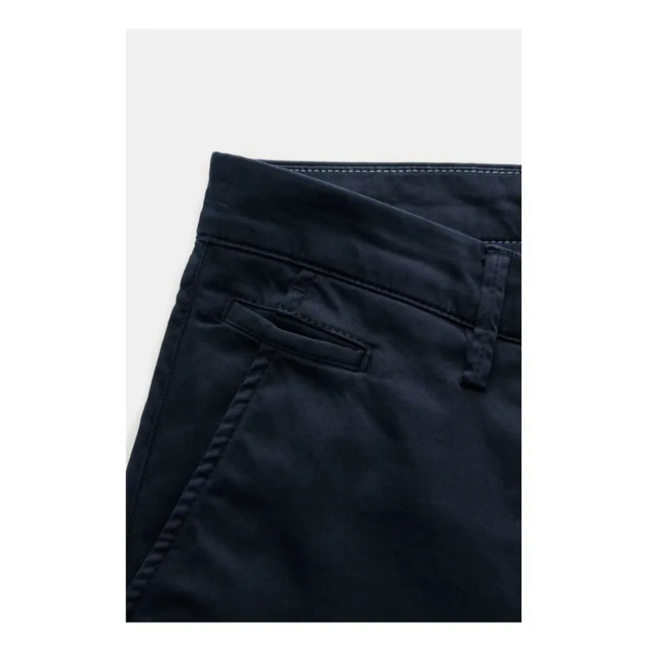 Sale Slim Fit Chino Bukser Marine Bukser