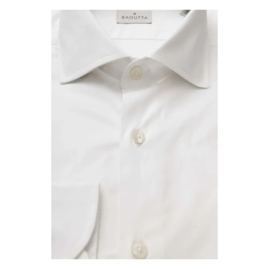 Outlet Slim Fit French Krave Bomuld Skjorte Skjorter