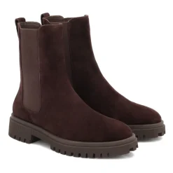 Best Slip-on ruskindstøvler i farve Dame Chelsea Boots