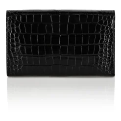 Hot Small Croco Embossed Clutch Eagle Dame Clutch