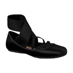 Ballet Flat Elastikrem Dame Ballerina Sko