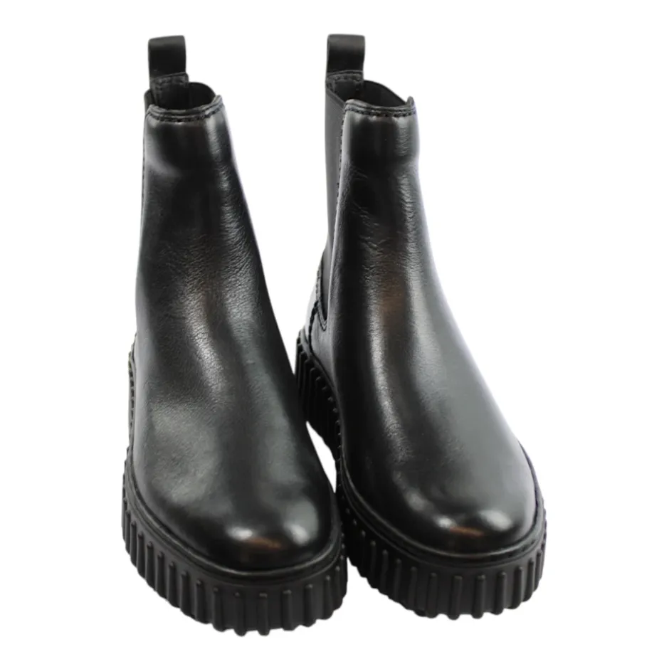 Best LÆDER Dame Chelsea Boots