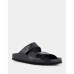 læder slides Sandaler