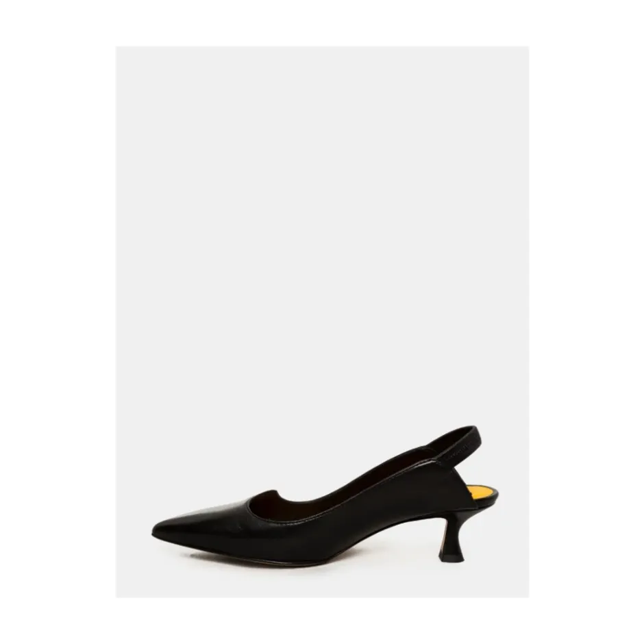 Hot læder slingback sandal Dame Pumps|Stiletter