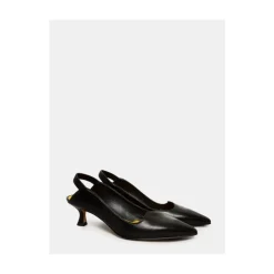 Hot læder slingback sandal Dame Pumps|Stiletter