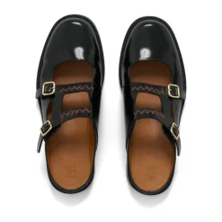 Hot lædersandaler Dame Loafers