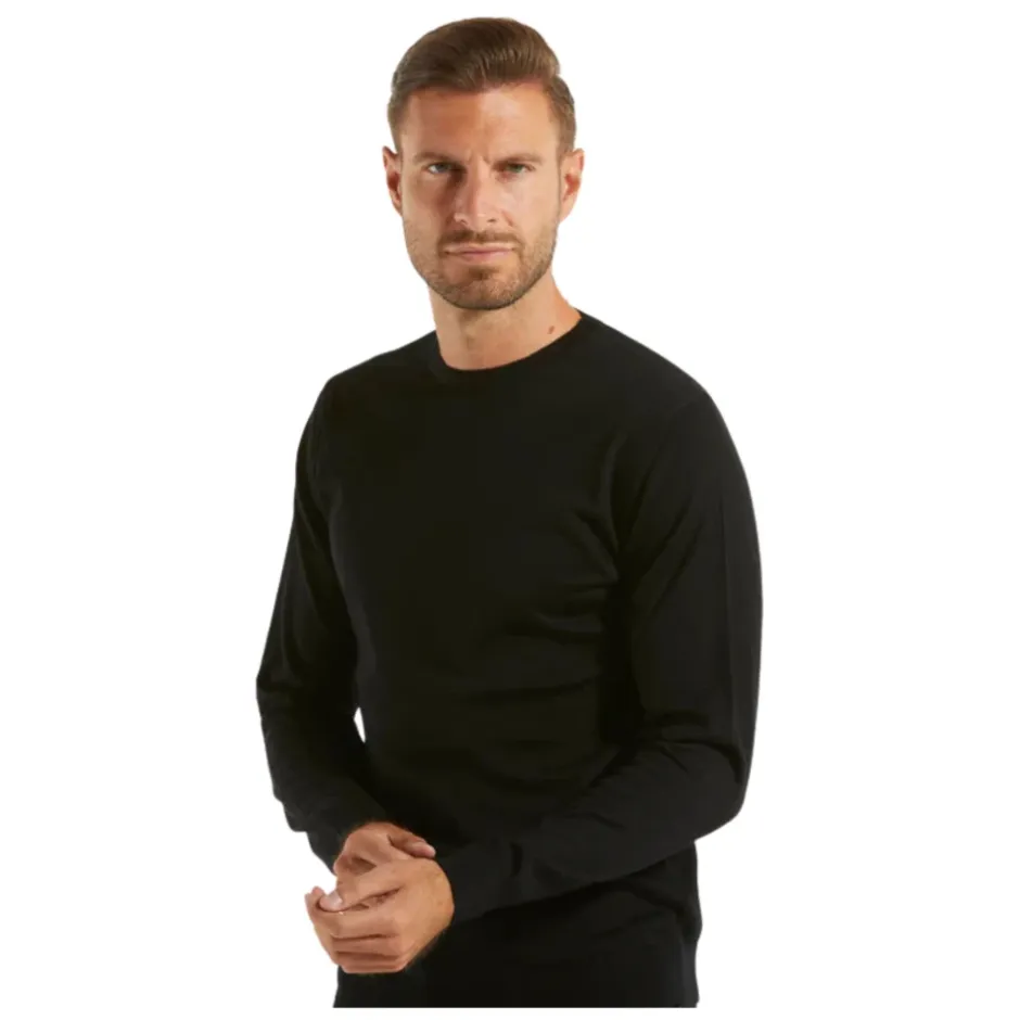 Clearance Merinould Sweater Ribkant Strik