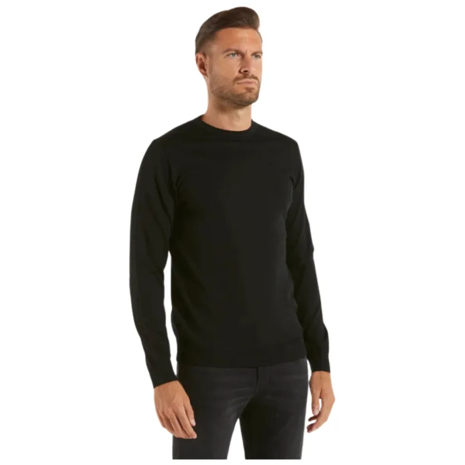 Clearance Merinould Sweater Ribkant Strik