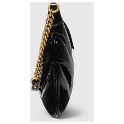 Clearance Quiltet Skuldertaske med Chevron Motiv Dame Skuldertasker
