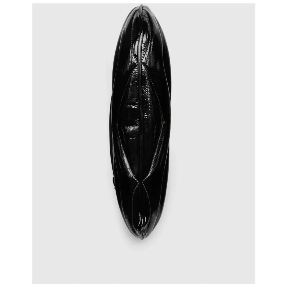 Clearance Quiltet Skuldertaske med Chevron Motiv Dame Skuldertasker