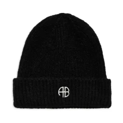 Strik Hue med Logo Broderi Dame Huer & Kasketter