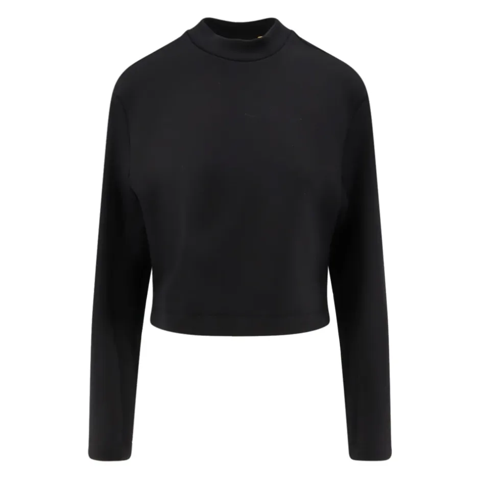 Outlet Sweater med Asymmetrisk Bund Dame Sweatshirts