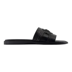 Sale e Læder Sandaler med Messingdetaljer Sandaler