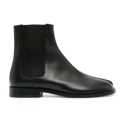 Sale e Tabi Tå Læderstøvler Chelsea Boots