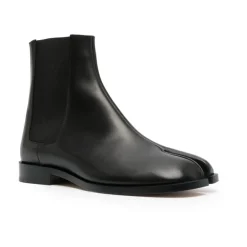 Sale e Tabi Tå Læderstøvler Chelsea Boots