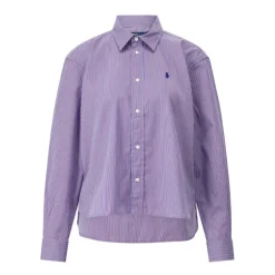 Stribet Skjortebluse Dame Bluser & Skjorter