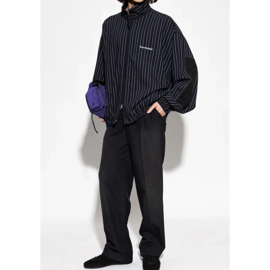 Striped Zip Jacket Jakker
