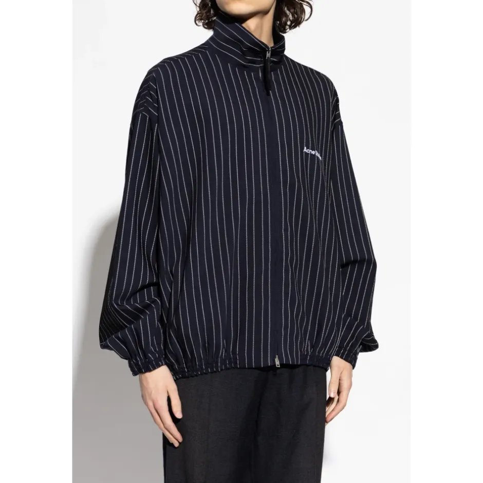 Striped Zip Jacket Jakker