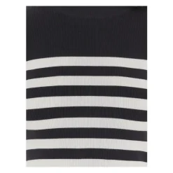 Discount Stripes Knitted T Shirt Dame Striktrøjer & Sweatere