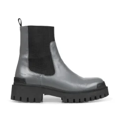 Støvler med elask 7653 Dame Chelsea Boots