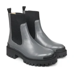 Støvler med elask 7653 Dame Chelsea Boots