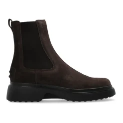 Outlet Suede Chelsea støvler Dame Chelsea Boots