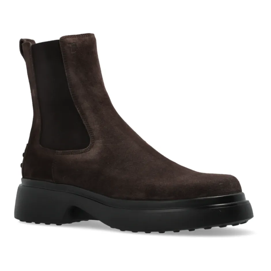 Outlet Suede Chelsea støvler Dame Chelsea Boots