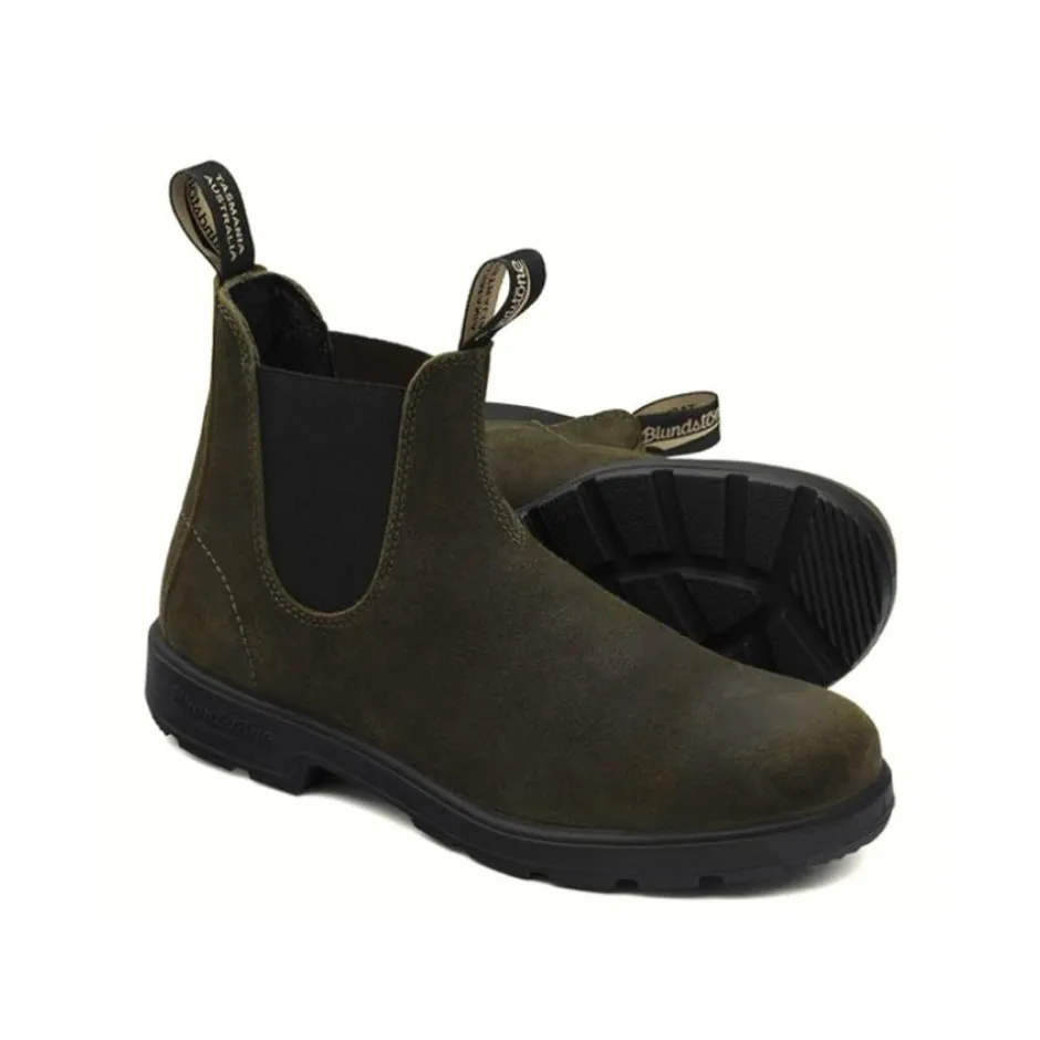 Outlet Suede Chelsea støvler Chelsea Boots|Støvler
