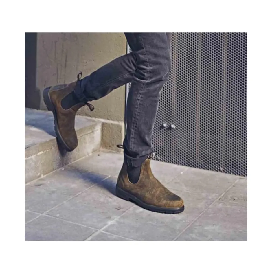 Outlet Suede Chelsea støvler Chelsea Boots|Støvler