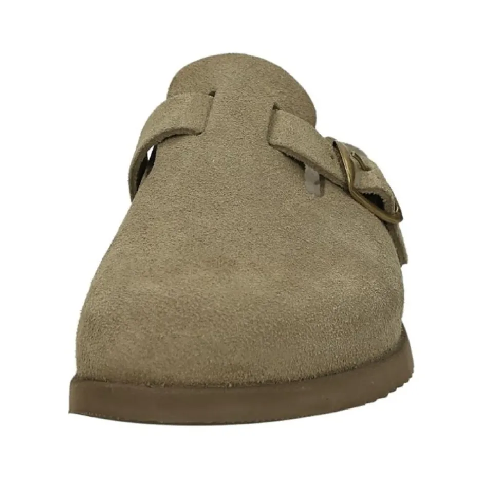 New Suede Flade Sandaler med Spænde Lukning Dame Loafers