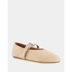 Best Sveva Buckle Ballet Flat Dame Ballerina Sko
