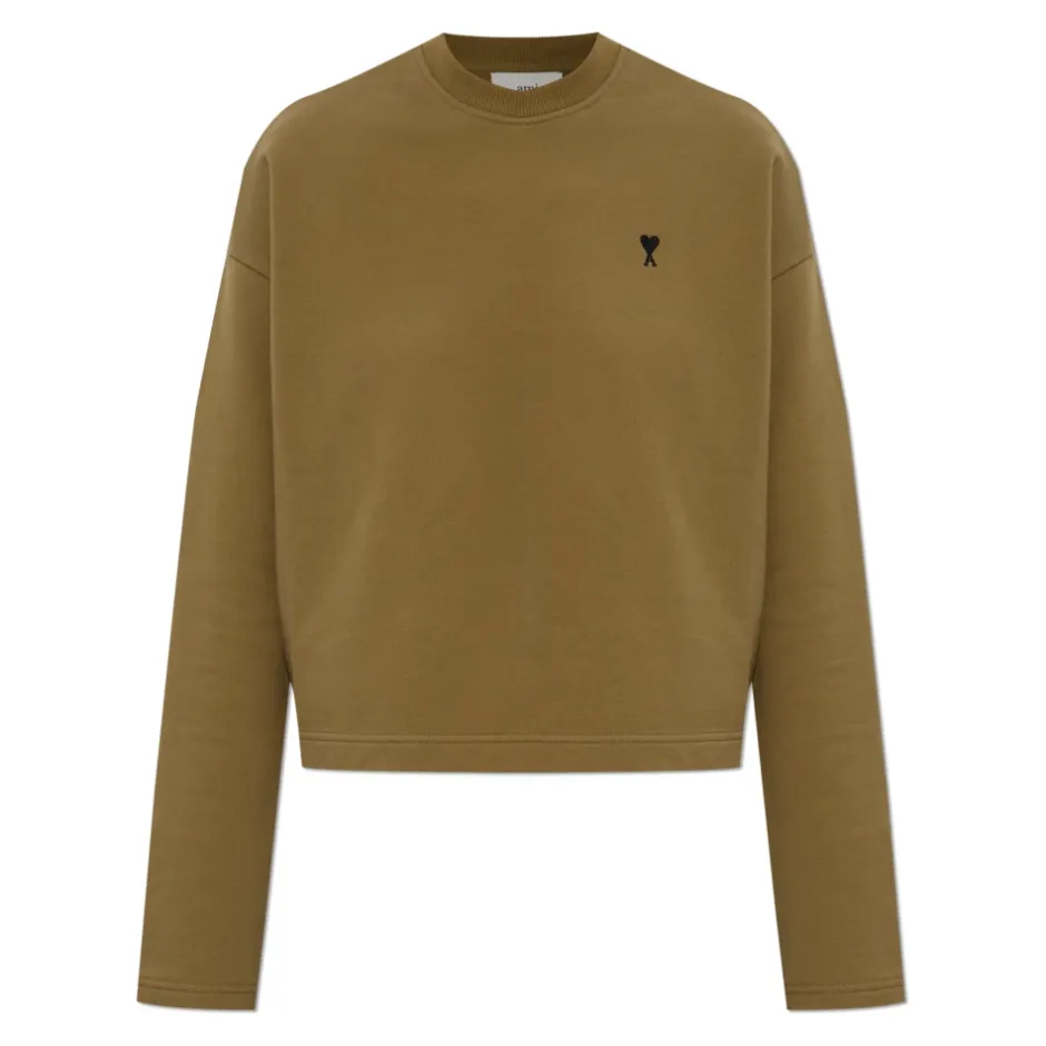 Hot Sweatshirt med broderet logo Dame Sweatshirts