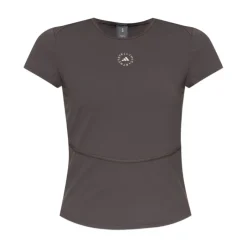 Best Taupe Grey Crew Neck T-shirts Dame T-Shirts
