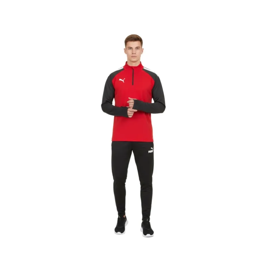 Teamliga Quarter-Zip Sweatshirt T-Shirts & Toppe|Træningstrøjer