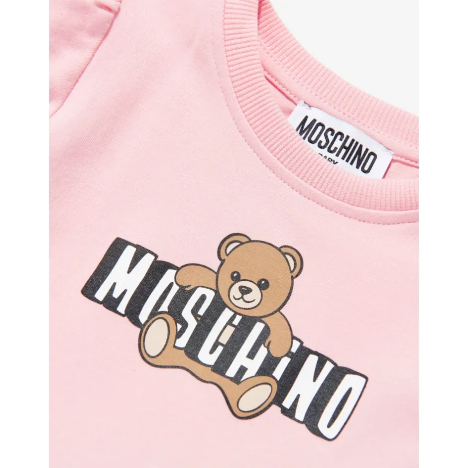 Teddy Bear Logo Dress Børn Kjoler & Nederdele