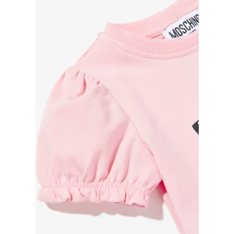 Teddy Bear Logo Dress Børn Kjoler & Nederdele