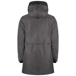 Outlet Teknisk stof parka med gåsedun Frakker