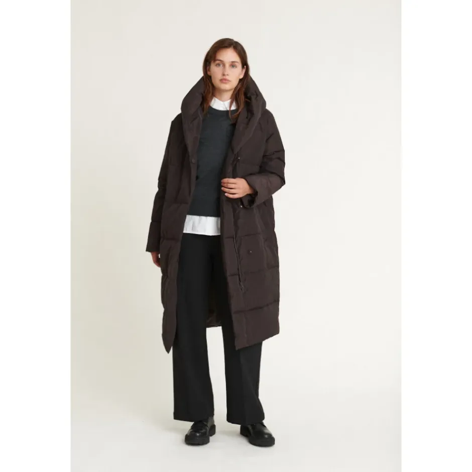 Hot Tenna Shawl Krave Frakke - Chokolade Torte Dame Frakker