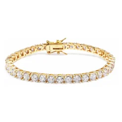 Sale Tennis Bracelet in Gold Dame Smykker