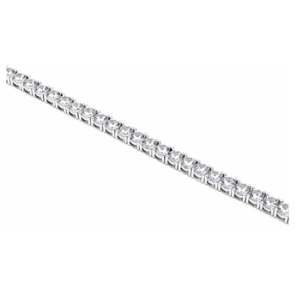 Tennis Bracelet with Silver Dame Smykker