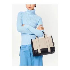 The Colorblock Medium Tote Bag Dame Indkøbstasker