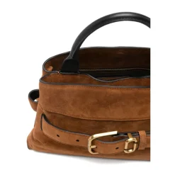 New The Satchel Lille Læder Skuldertaske Dame Håndtasker