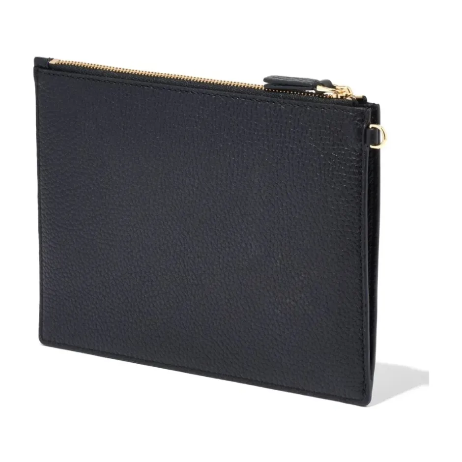 Discount The Small Wristlet Leather Clutch Dame Clutch