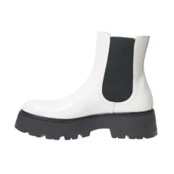 To-farvet Chelsea støvler børstet læder Dame Chelsea Boots